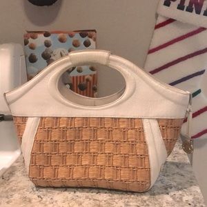 Brahmin straw purse